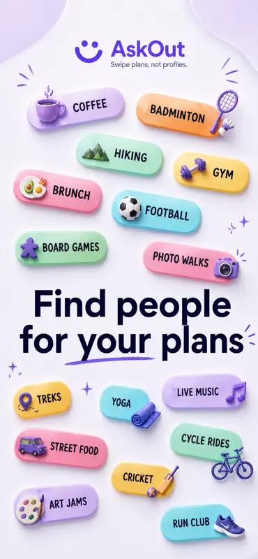 AskOut: Post & Join Plans screenshot 8 of 8