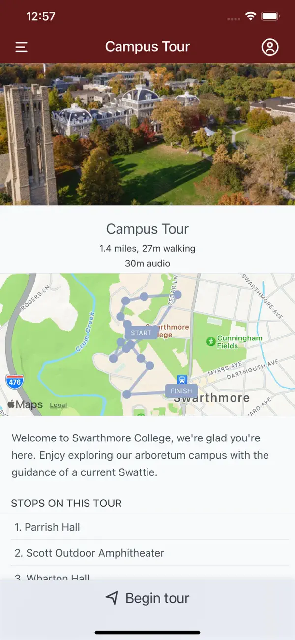Screenshot #3 pour Swarthmore College