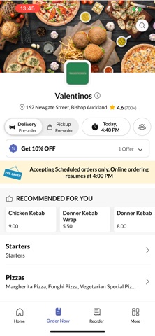 Valentinos. Screenshot 2 of 4
