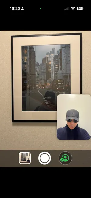 dualCamera - Double Side Photo screenshot 1