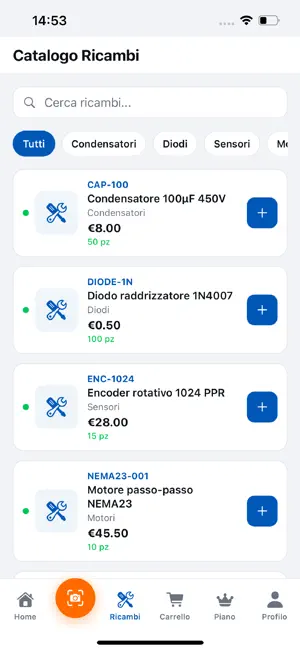 Elettronica Industriale AI screenshot 2