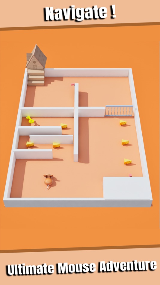 #3. Mouse Escape :Hide and Seek (iOS) 由: Haroon Ahmad