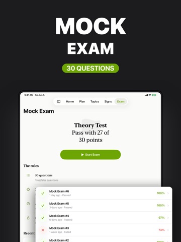 Italian Driving Test iPad screenshot