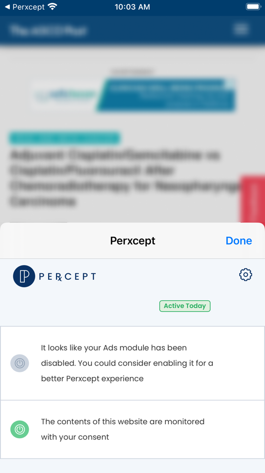 #5. Perxcept (macOS) 由: ZoomRx Inc.