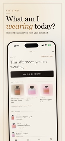 Aromoire: Fragrance Wardrobe iPhone screenshot