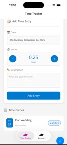 Simple Time Track screenshot