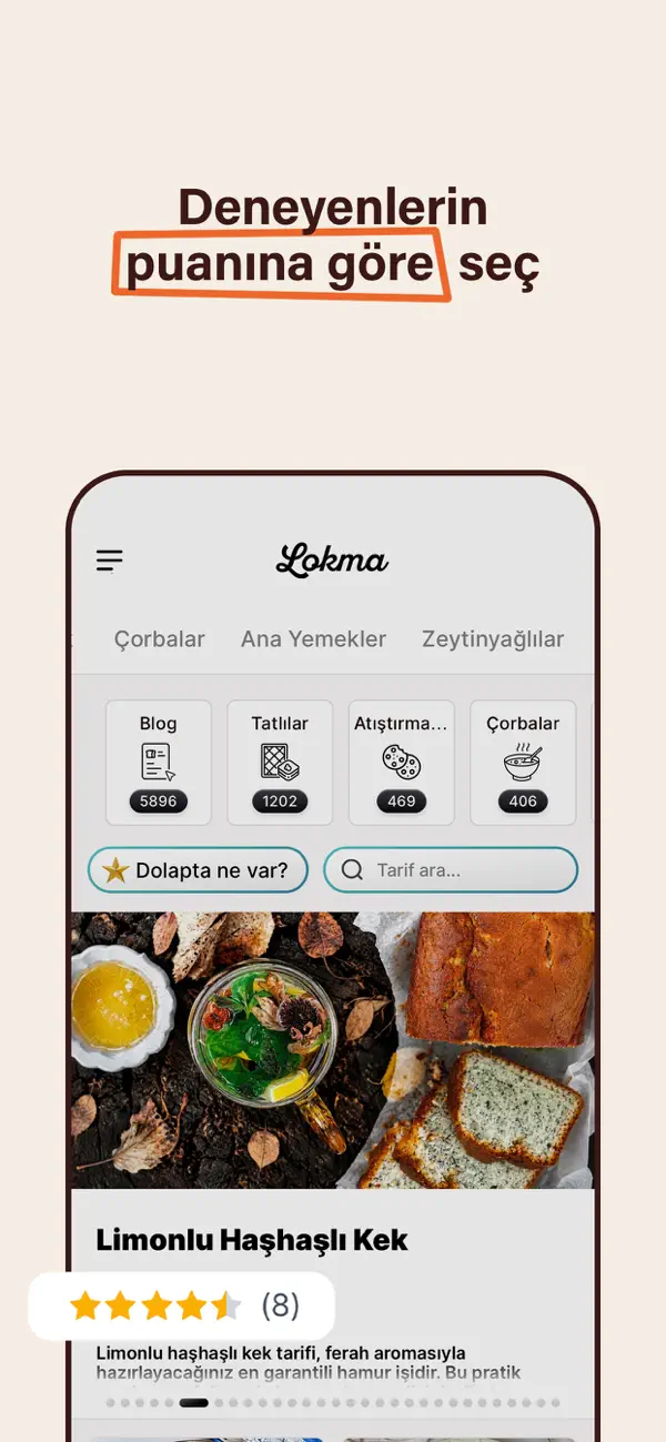 Screenshot #3 pour Lokma - Yemek Tarifleri