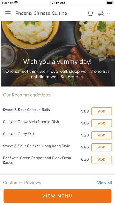 Phoenix Chinese Cuisine Screenshot