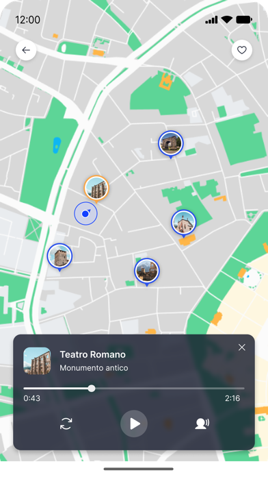Screenshot #3 pour GuideXpress Audioguides GPS