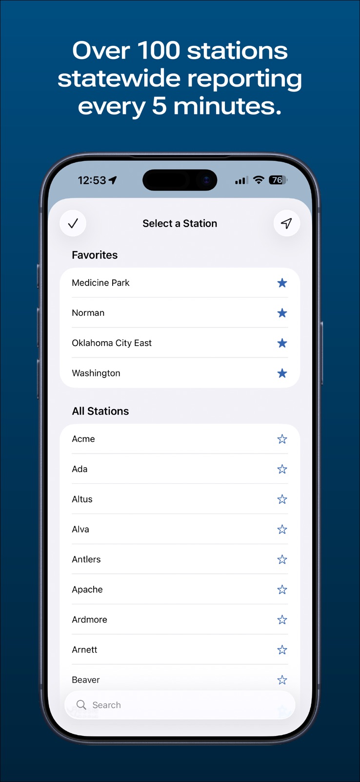 Mesonet iphone screenshot 3