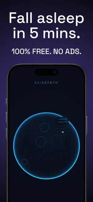 Rain Synth: Sleep Sounds screenshot 1
