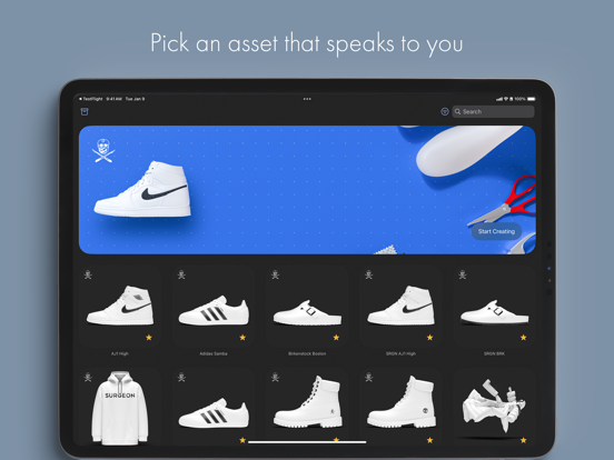 swatchbook remix iPad screenshot 1 - Graphics & Design app