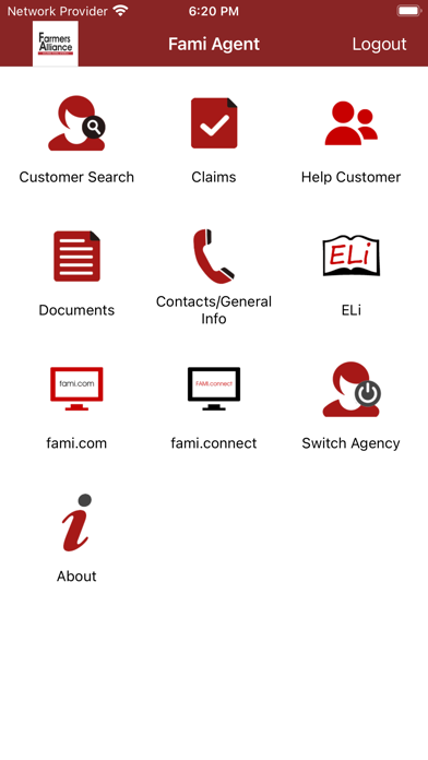 FAMI Agent Screenshot