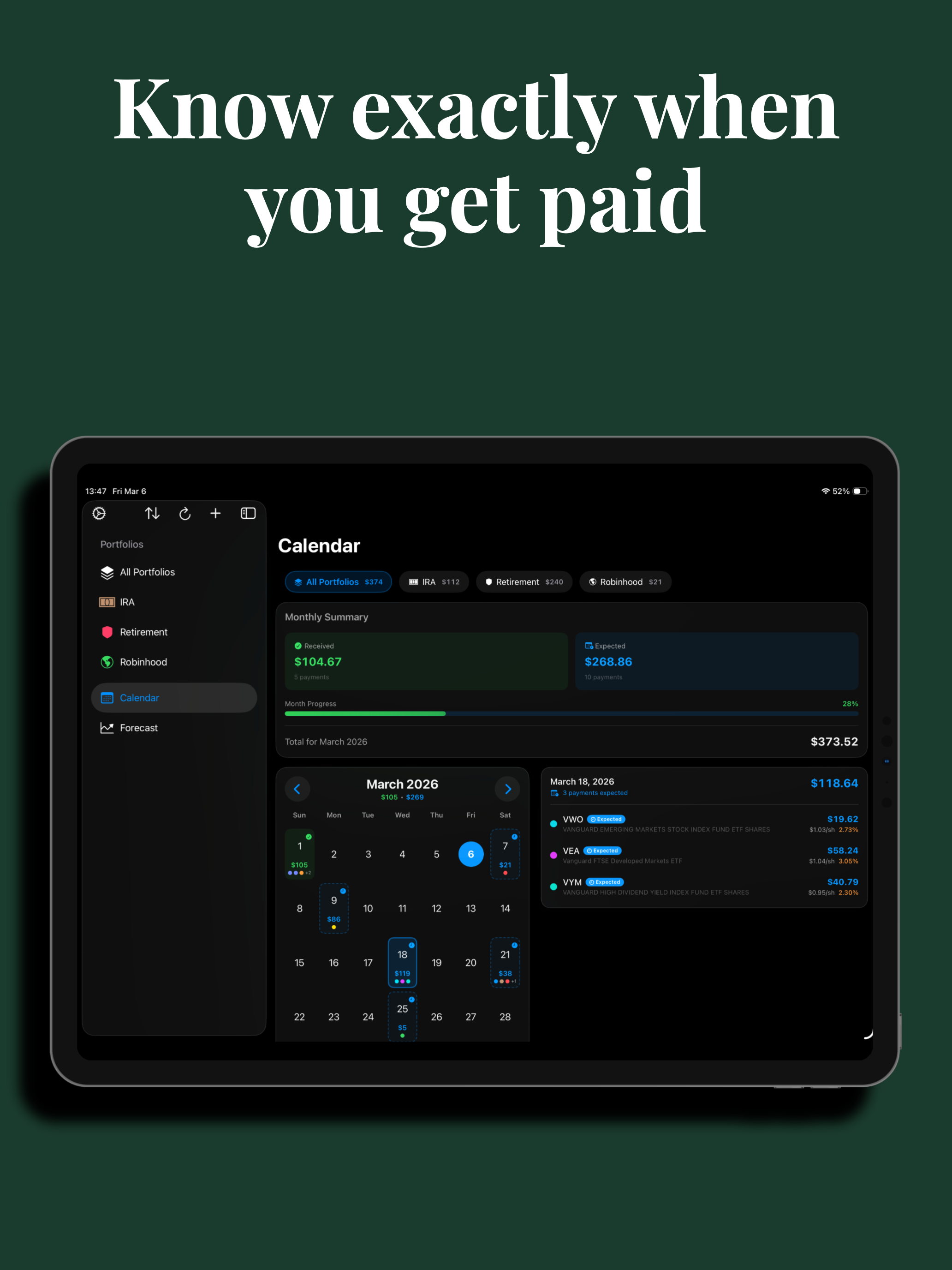 FinanceForest: Portfolio