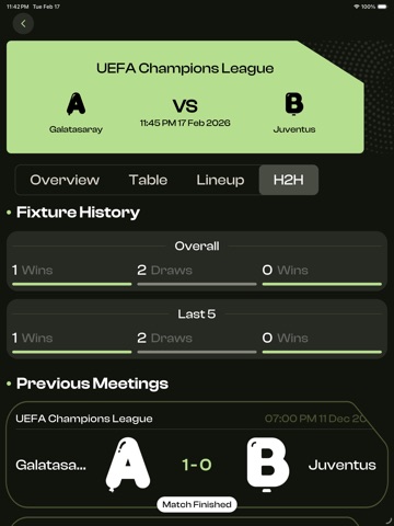 Mavi Football iPad screenshot 3