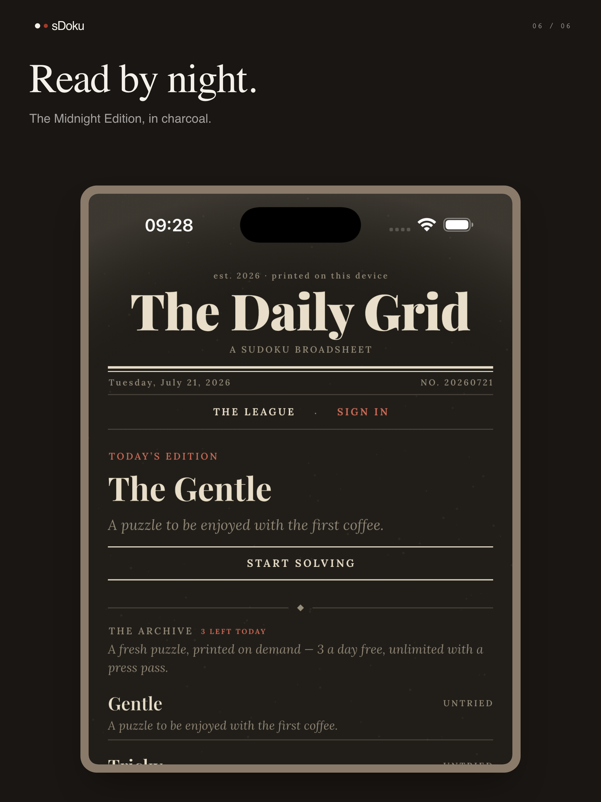 sDoku: The Sudoku Broadsheet screenshot 12