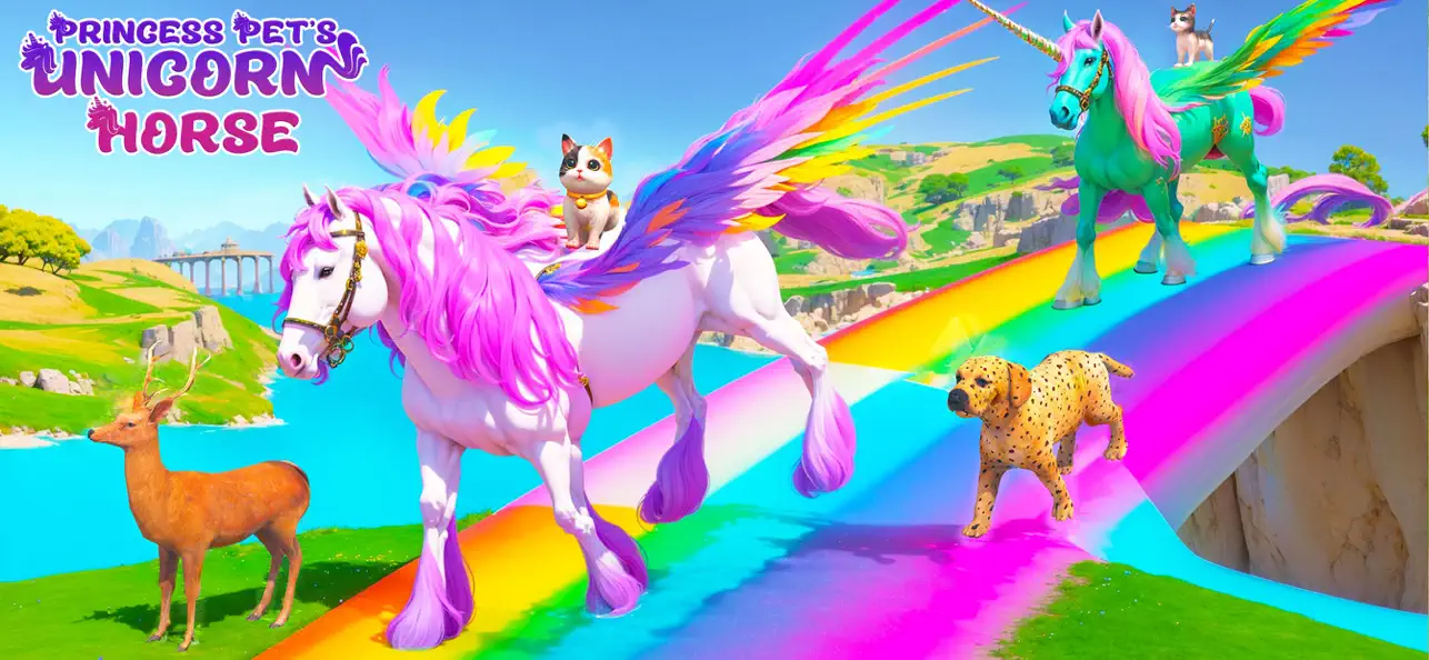 Screenshot #1 pour Princess Pet's Unicorn Horse