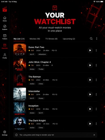MV Box:Movies,Series & TVShows iPad screenshot 1