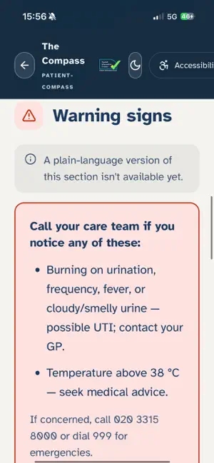 Patient Compass screenshot 2
