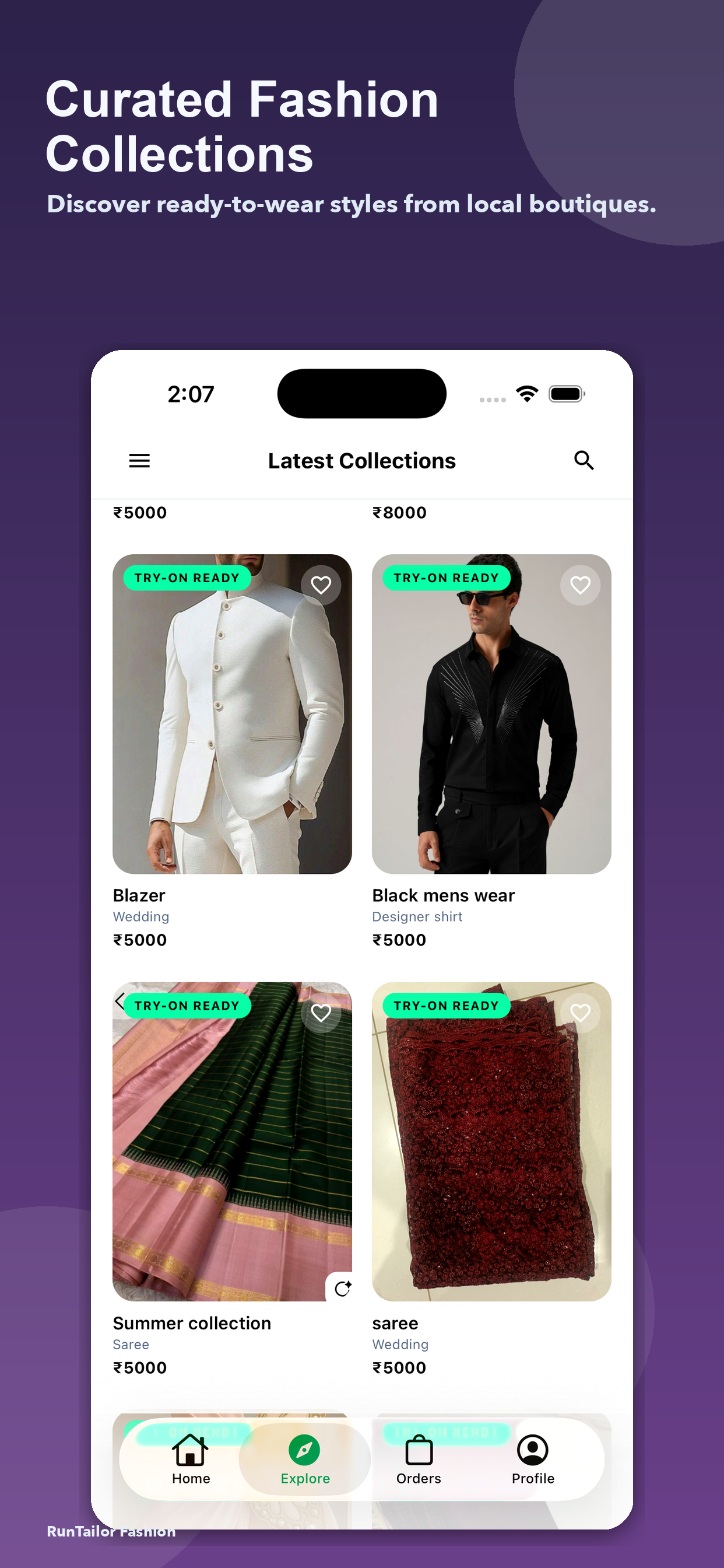 RunTailor Fashion screenshot 5