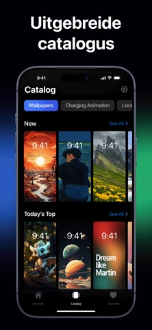 Achtergronden - MyScreen iPhone screenshot 9