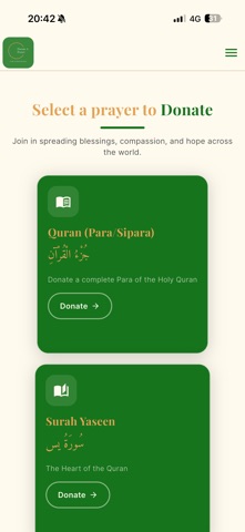 DONATE A PRAYER Screenshot 4 of 10