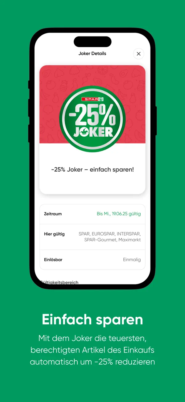 SPAR iPhone App Screenshot 3 – Shopping