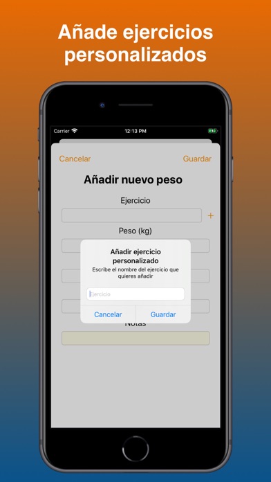 Screenshot #3 pour Max Weights - Peso máximo