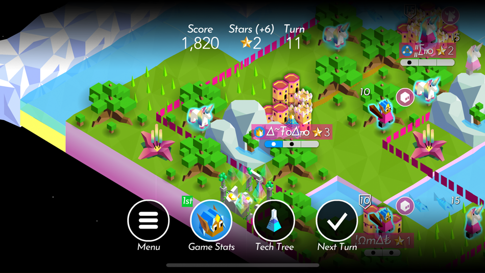 #7. The Battle of Polytopia (iOS) Av: Midjiwan AB
