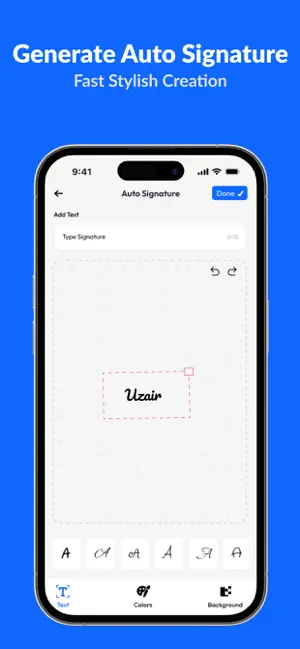 Signature Maker - Sign App screenshot 3