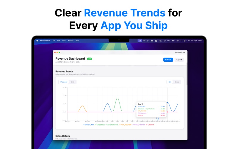 App screenshot