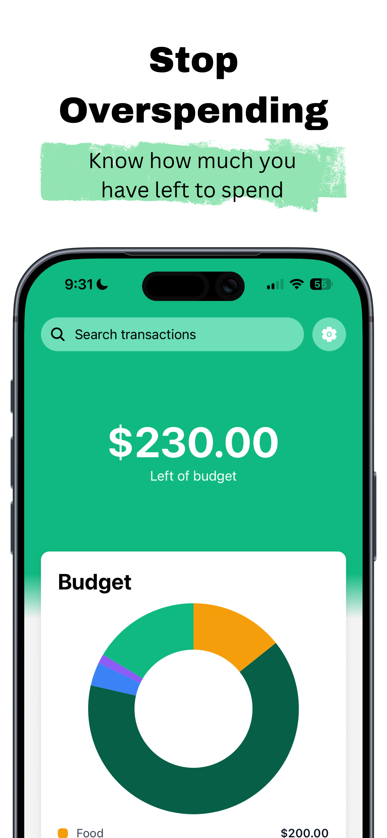 Income & Savings Tracker: SVR