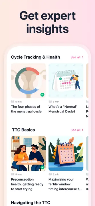 Pregmate Ovulation Tracker : capture d’écran 9 sur 9
