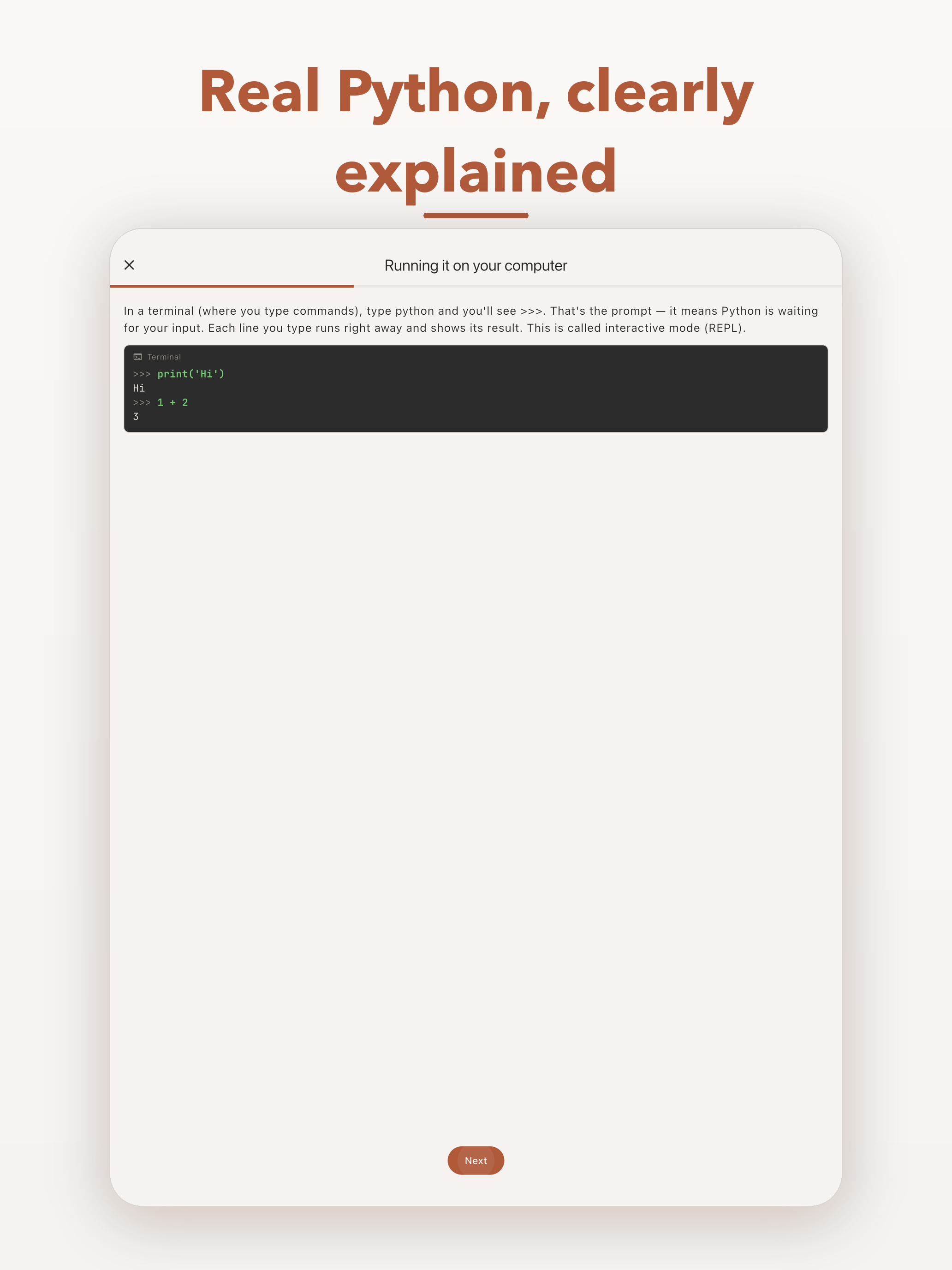 Python, Step by Step screenshot 9