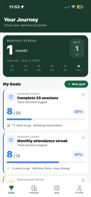 My Temple Tracker screenshot 1
