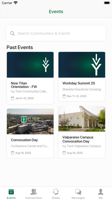 Screenshot #2 pour Ivy Tech Events