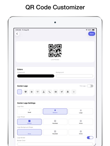 App screenshot