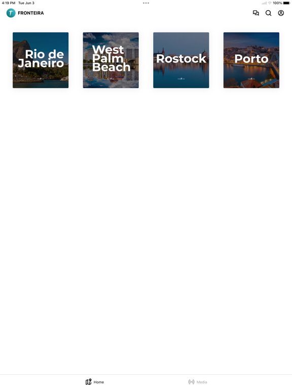 Fronteira | Frontier | Die Tür iPad screenshot 1 - Lifestyle app