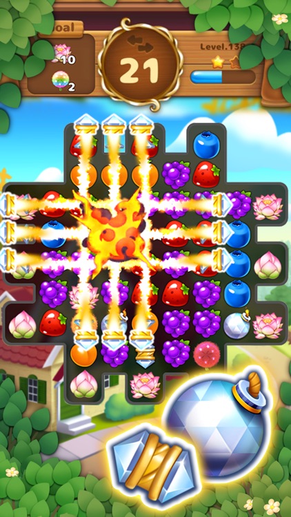 Fruits Garden : Merge Puzzle screenshot-4