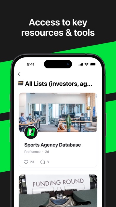 Profluence iPhone screenshot 6 - Social Networking app