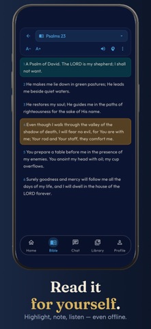 WWJD: AI Bible Study & Chat Screenshot 4 of 6