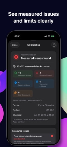 iCheckup: Hardware Test Screenshot 5 of 7