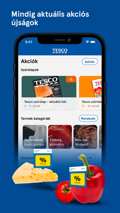 Clubcard Tesco Magyarország Screenshot