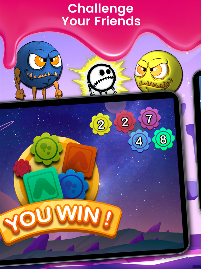 ‎Monster Math : Kids Fun Games Screenshot