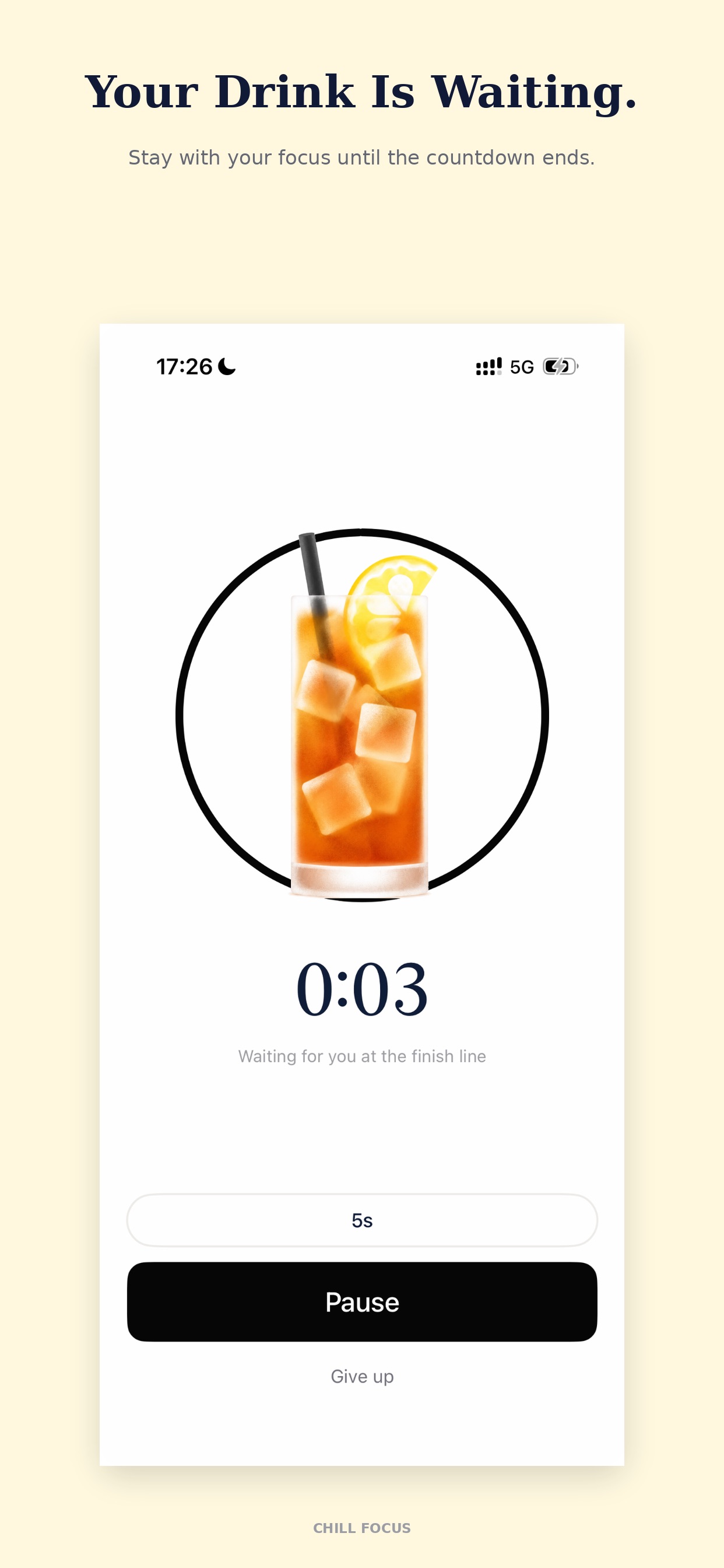 Screenshot 6 of Chill Focus: Pomodoro