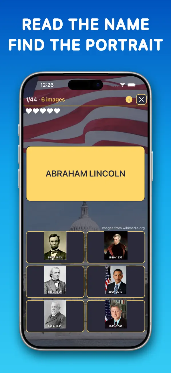 Screenshot #3 pour Présidents des États-Unis