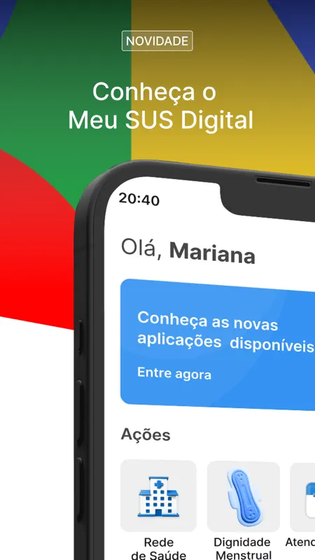 Meu SUS Digital screenshot 1 of 8