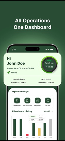 TrueTym screenshot