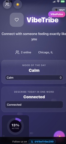 VibeTribe Social screenshot