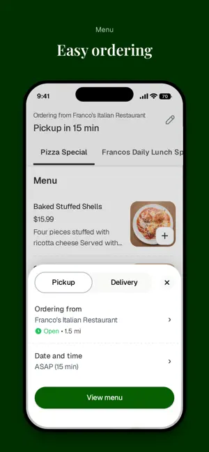 Franco's Italian Restaurant screenshot 3